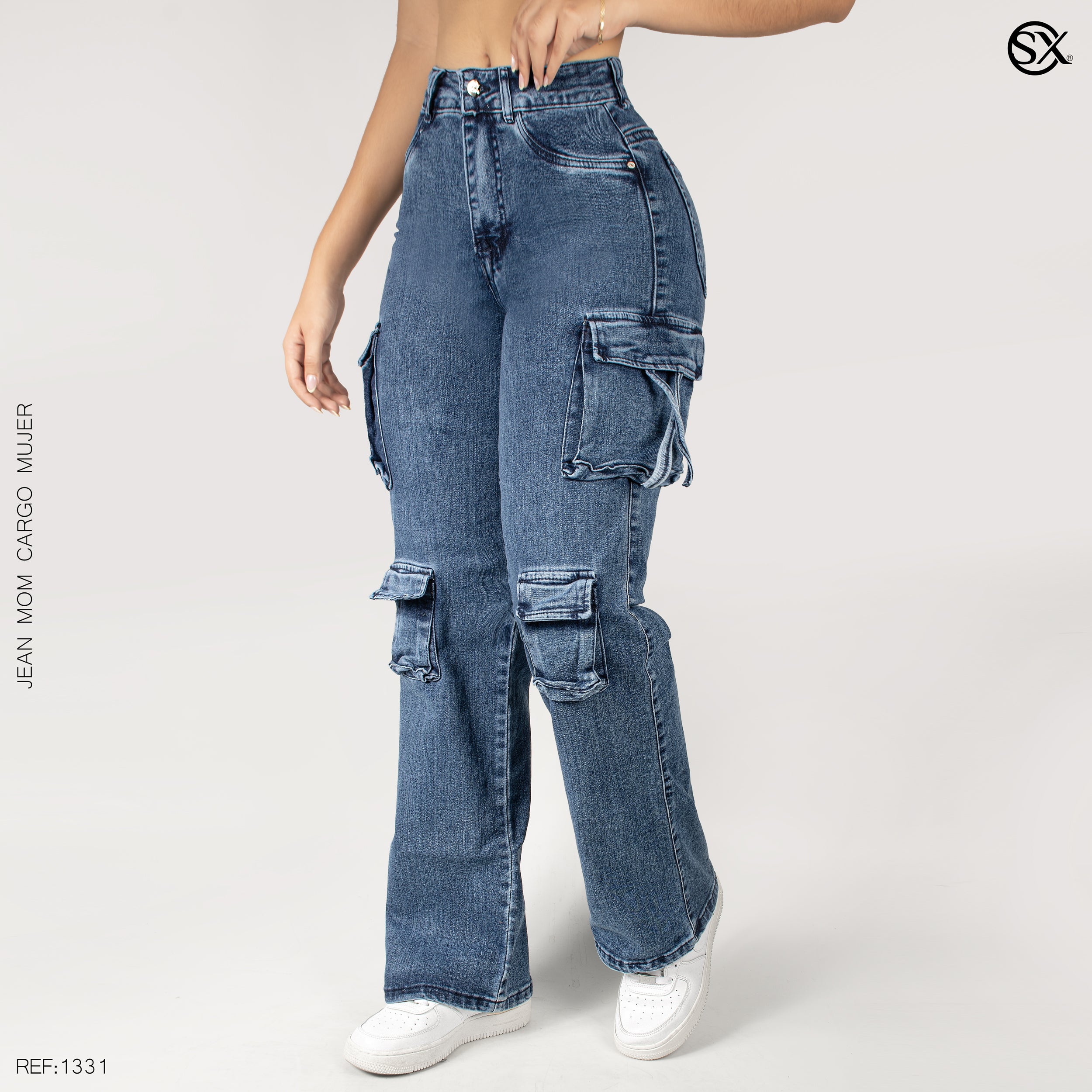 Jeans mujer Cargo 1331
