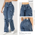 Jeans mujer Cargo 1331