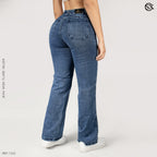 Jeans mujer Mom Flare 1332