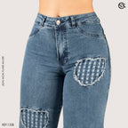 Jeans mujer Mom Flare 1338