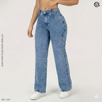 Jeans mujer Mom Flare 1339
