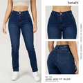 Jeans Mujer Mom Fit 1345