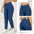 Jeans Mujer Mom Fit 1346