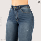 Jeans mujer Mom Flare 1347