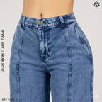 Jeans mujer Mom Flare 1353