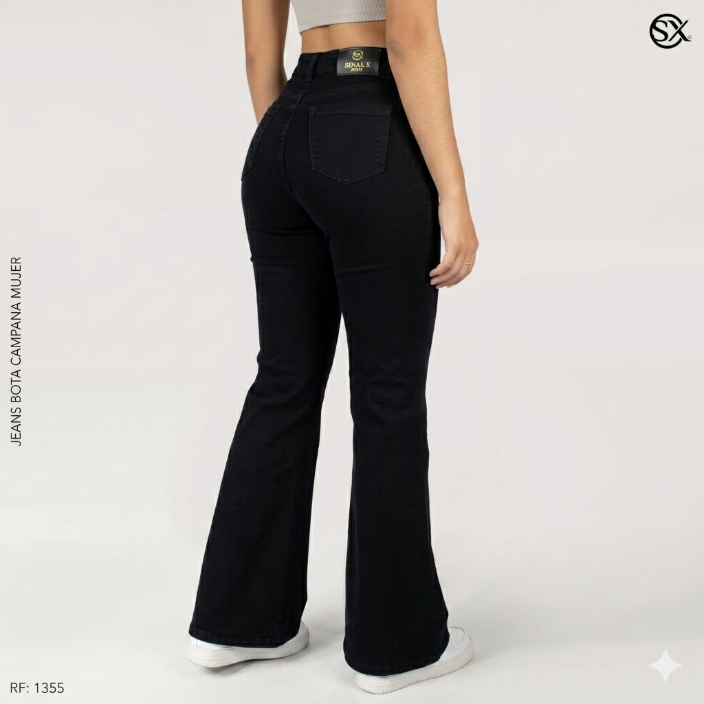 Jeans Mujer Bota Campana 1355