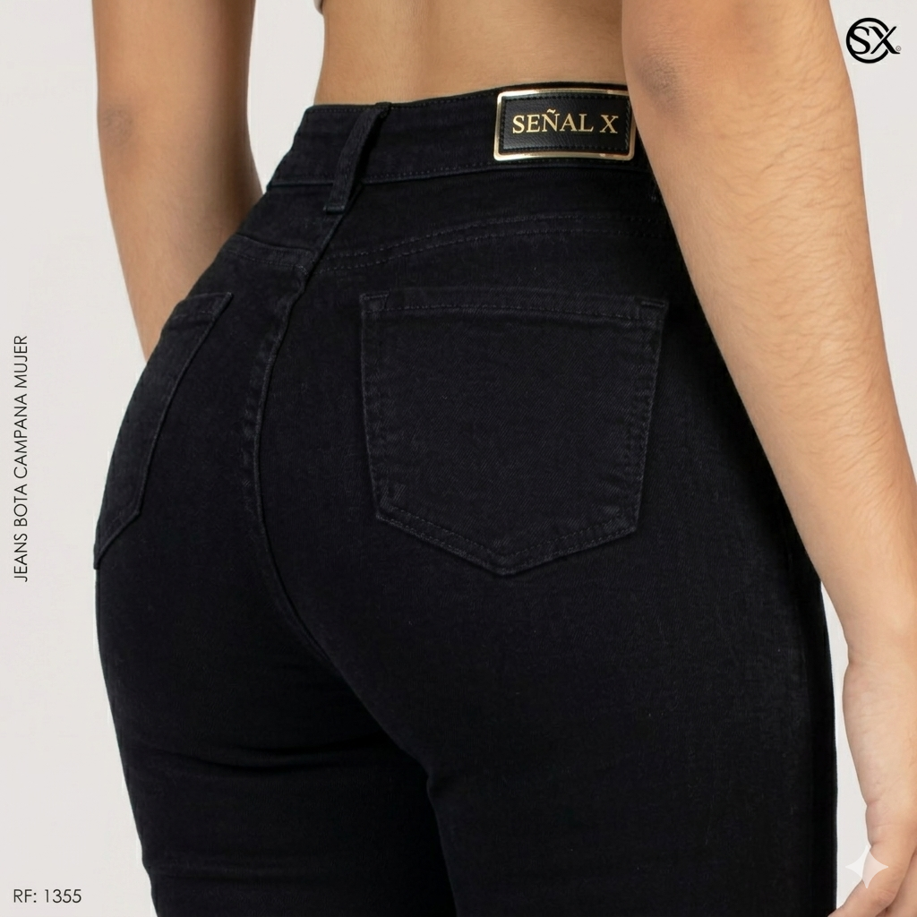 Jeans Mujer Bota Campana 1355