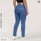Jeans Mujer Mom Fit 1357