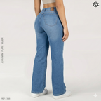 Jeans Mujer Mom Flare 1368