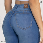 Jeans Mujer Mom Flare 1368