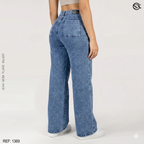 Jeans Mujer Mom Flare 1369