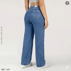 Jeans Mujer Mom Flare 1370