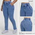 Jeans Mujer Mom Fit 1379