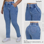 Jeans Mujer Mom Fit 1379