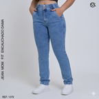 Jeans Mujer Mom Fit 1379