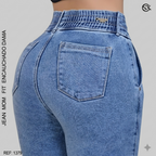 Jeans Mujer Mom Fit 1379