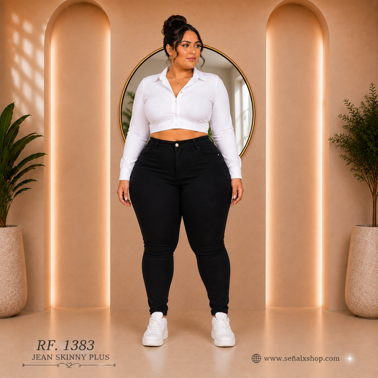 Jeans Mujer Plus 1383