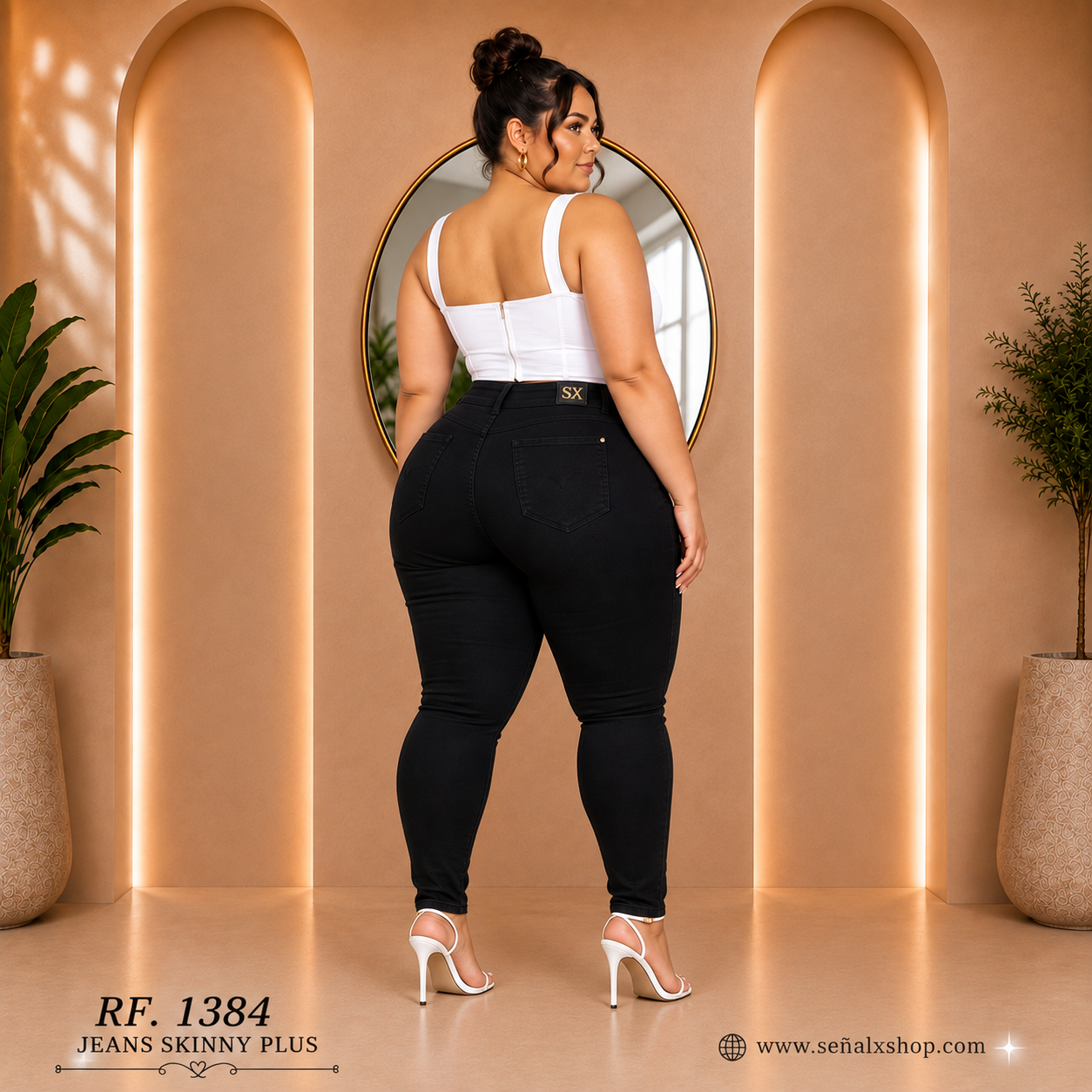 Jeans Mujer Plus 1384
