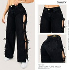 Jeans Mujer Mom FLARE 1397