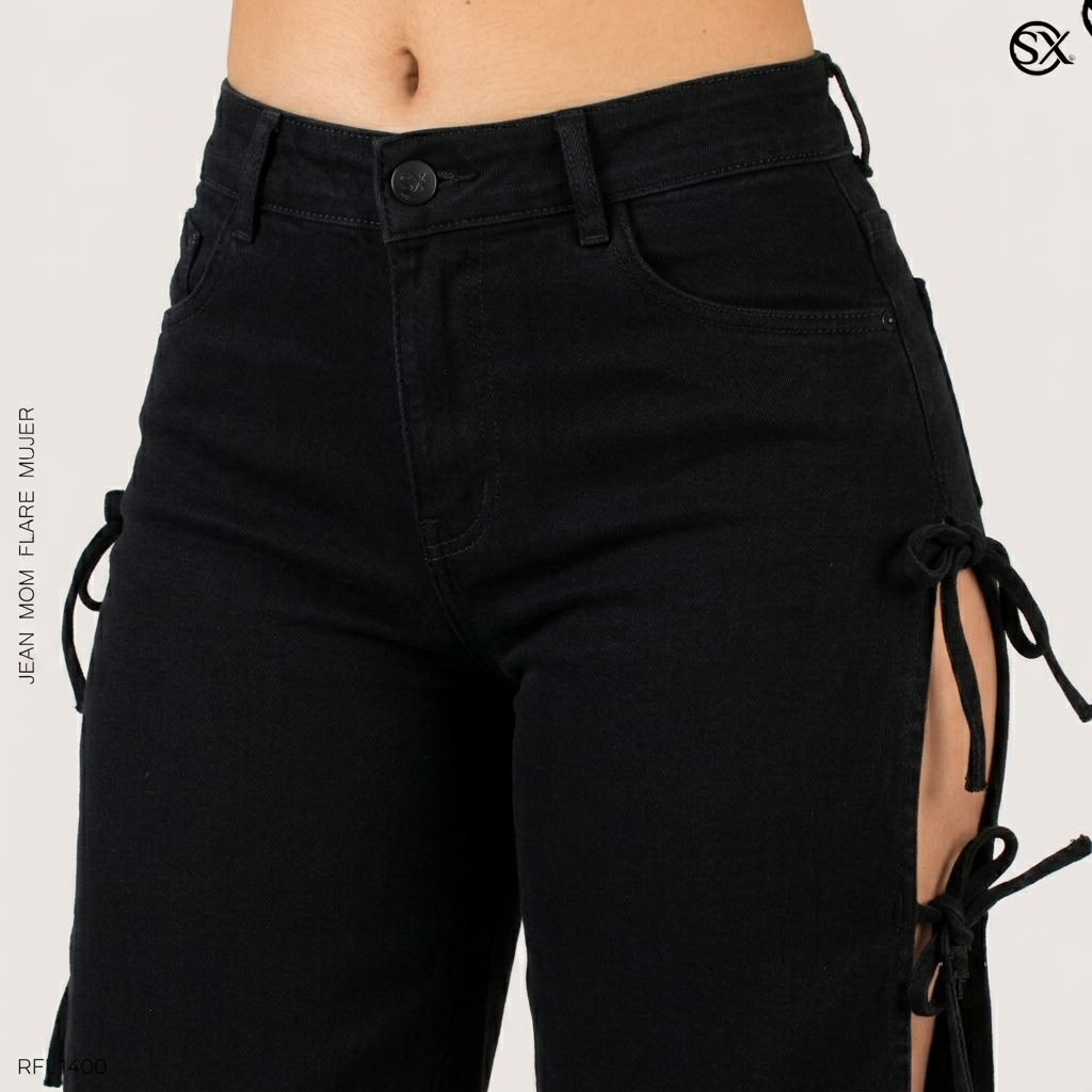 Jeans Mujer Mom FLARE 1400 + VARIANTES