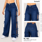 Jeans Mujer Mom FLARE 1407