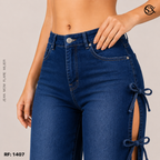 Jeans Mujer Mom FLARE 1407