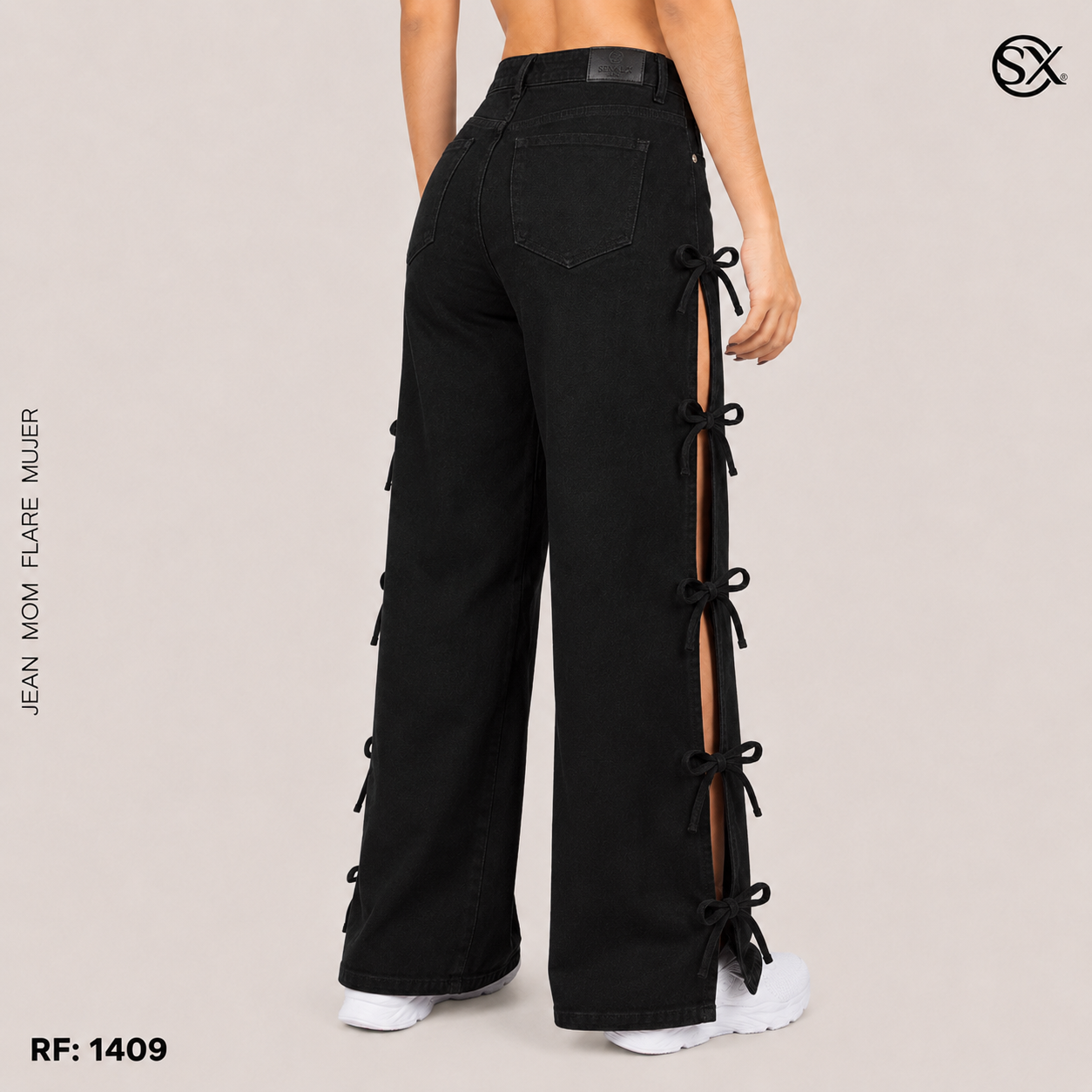 Jeans Mujer Mom FLARE 1409