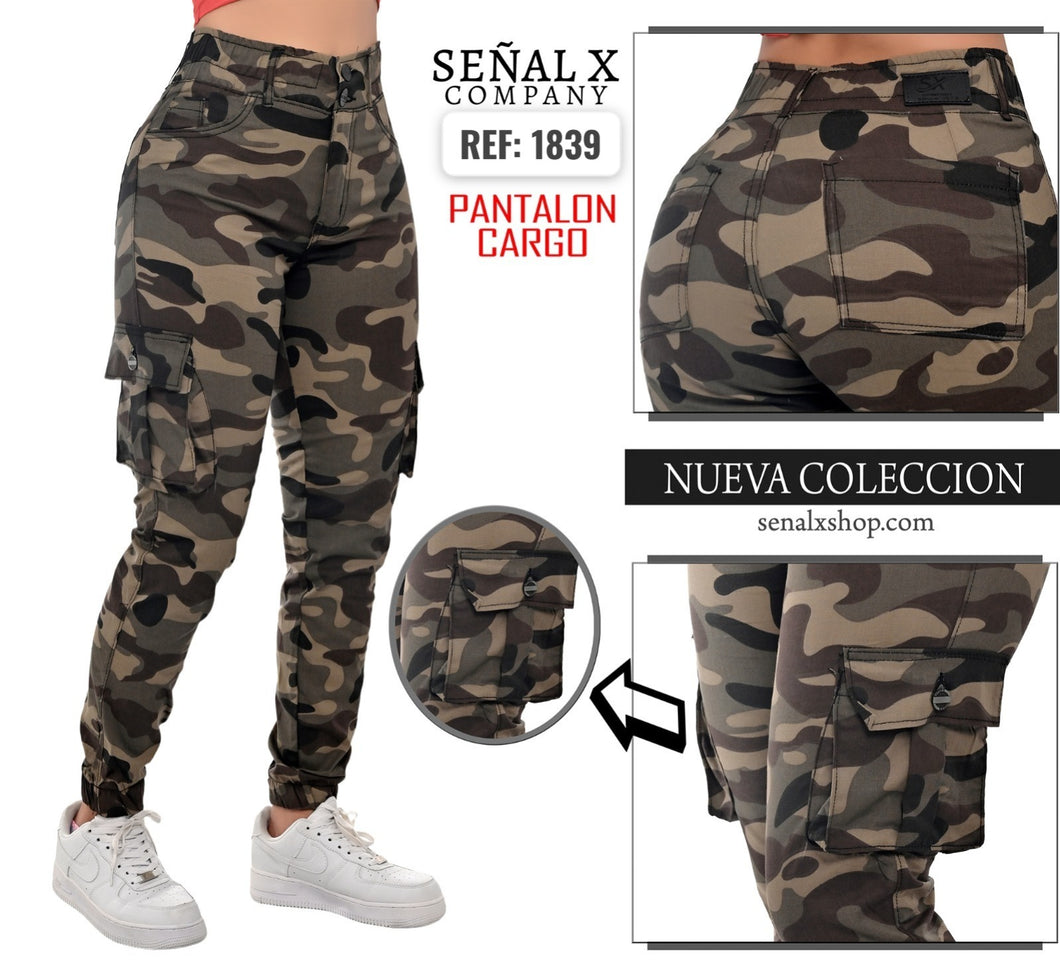 JEANS MUJER CARGO REF 1839