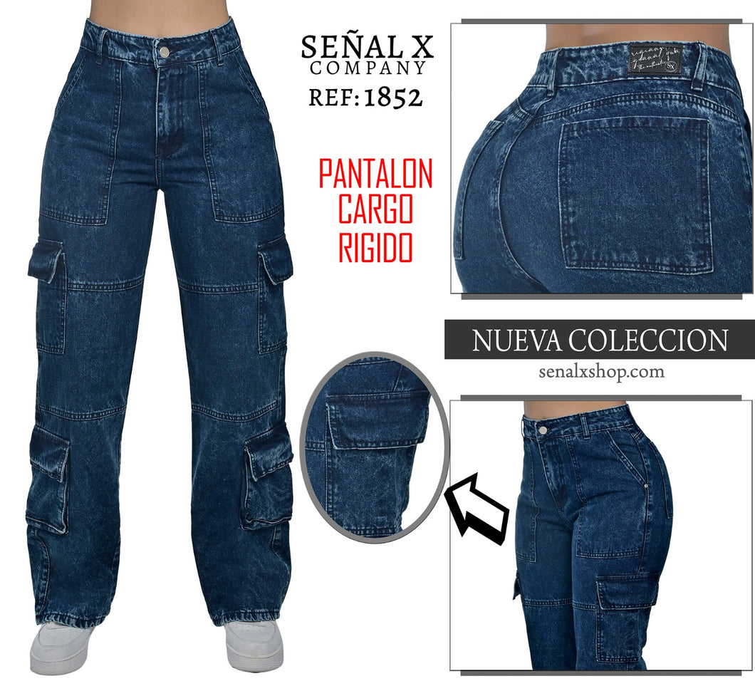 JEANS MUJER CARGO REF 1852