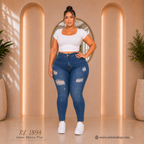 Jeans Mujer Plus 1894