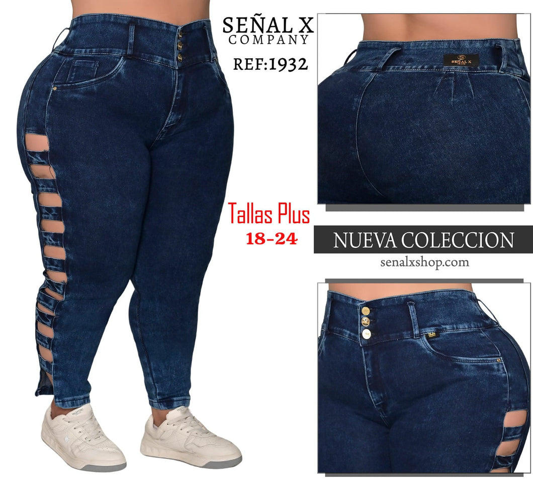 JEANS MUJER CLASICO PLUS REF 1932