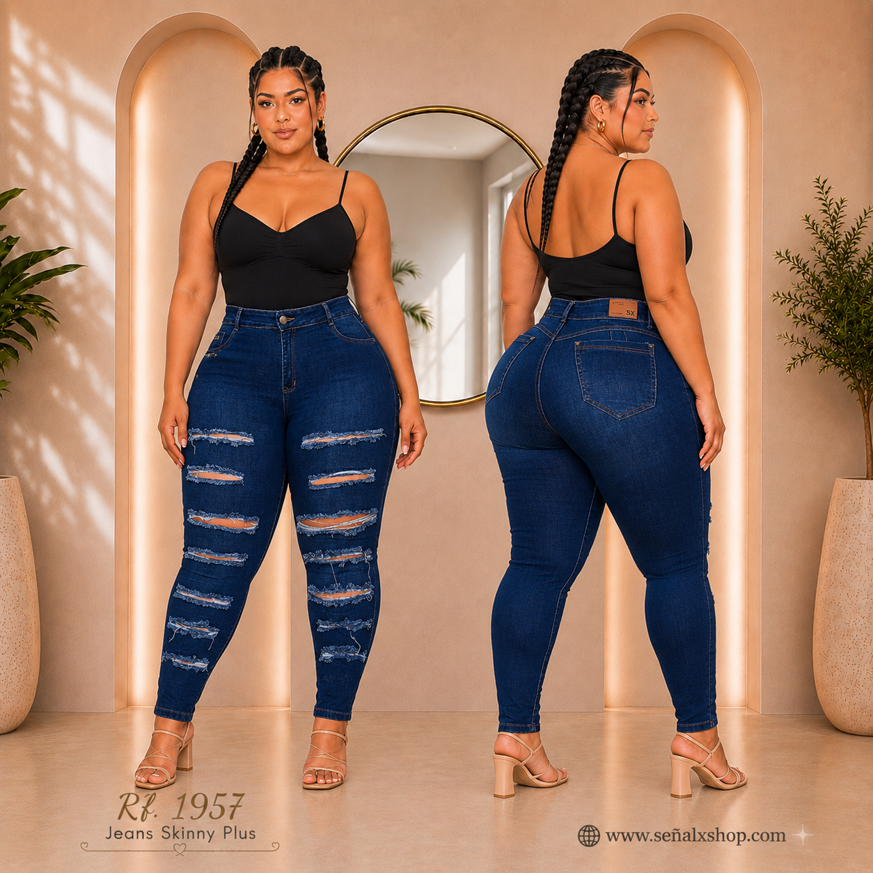 Jeans Mujer Plus 1957