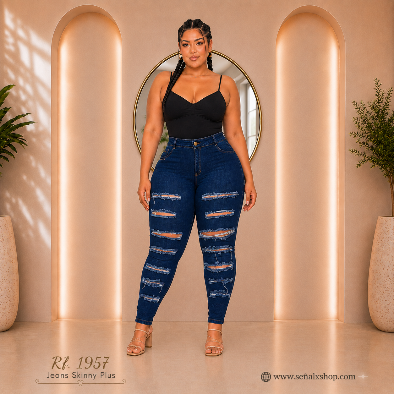 Jeans Mujer Plus 1957