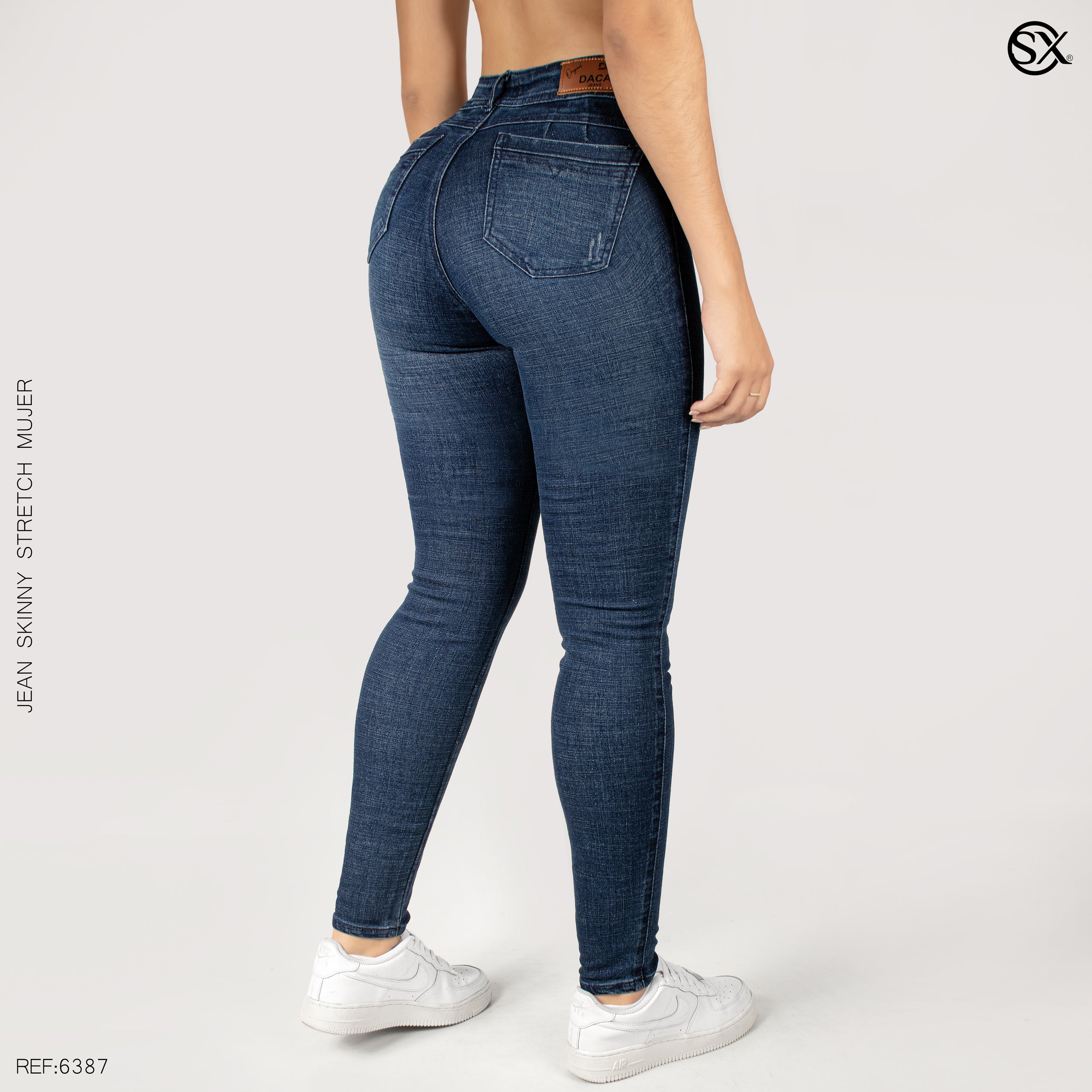 Jeans mujer Skinny 6387