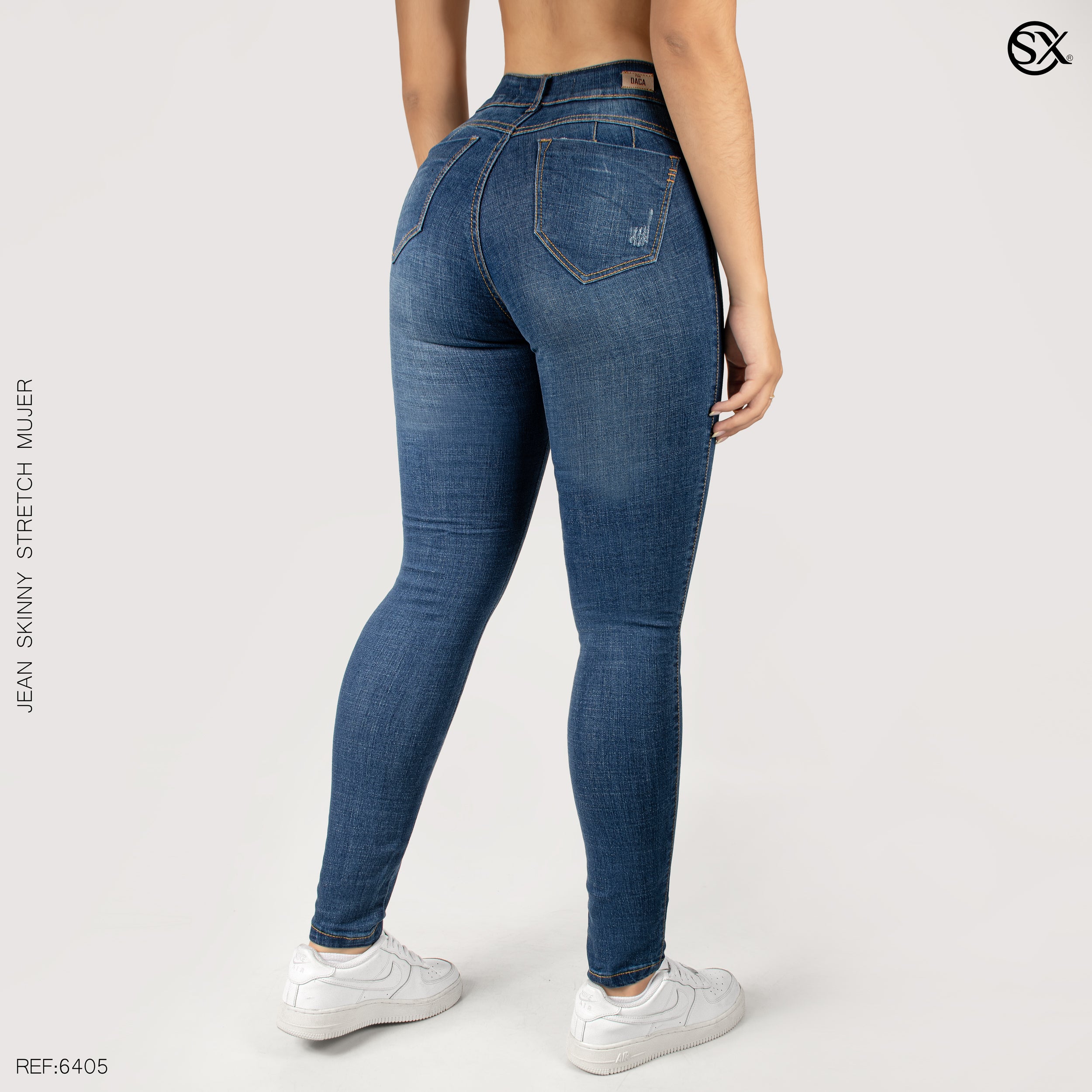 Jeans mujer Skinny 6405