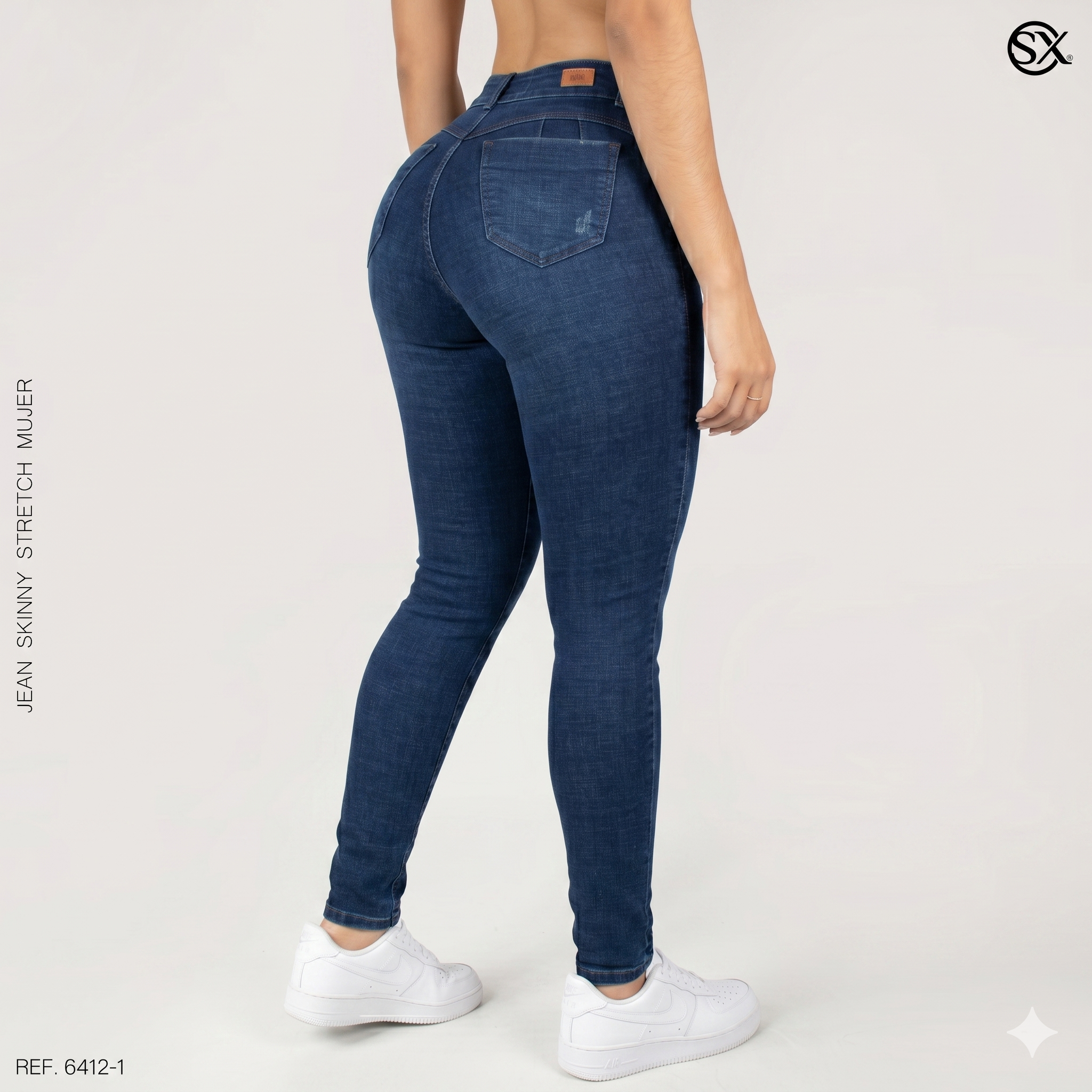 Jeans Mujer Skinny 6412-1