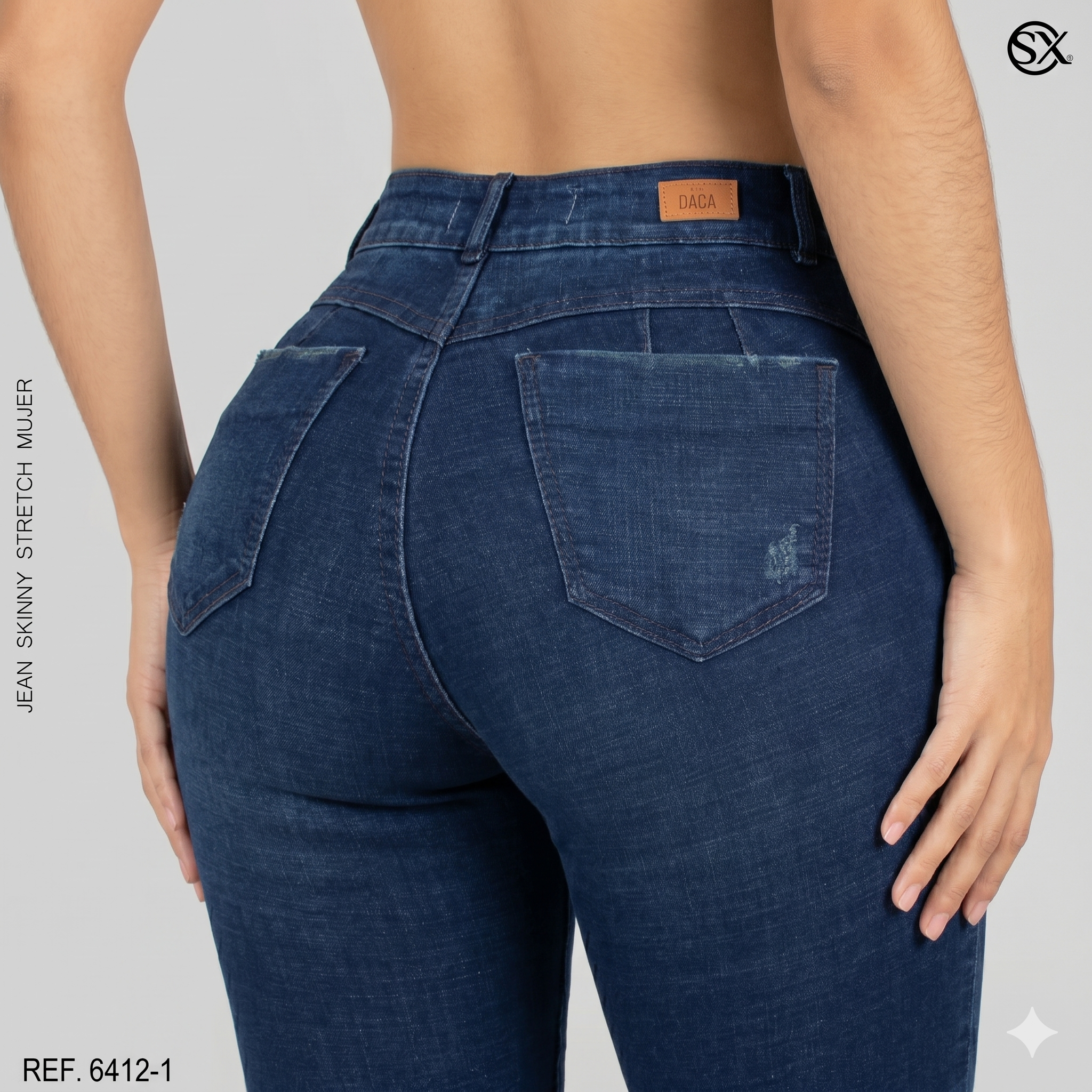 Jeans Mujer Skinny 6412-1