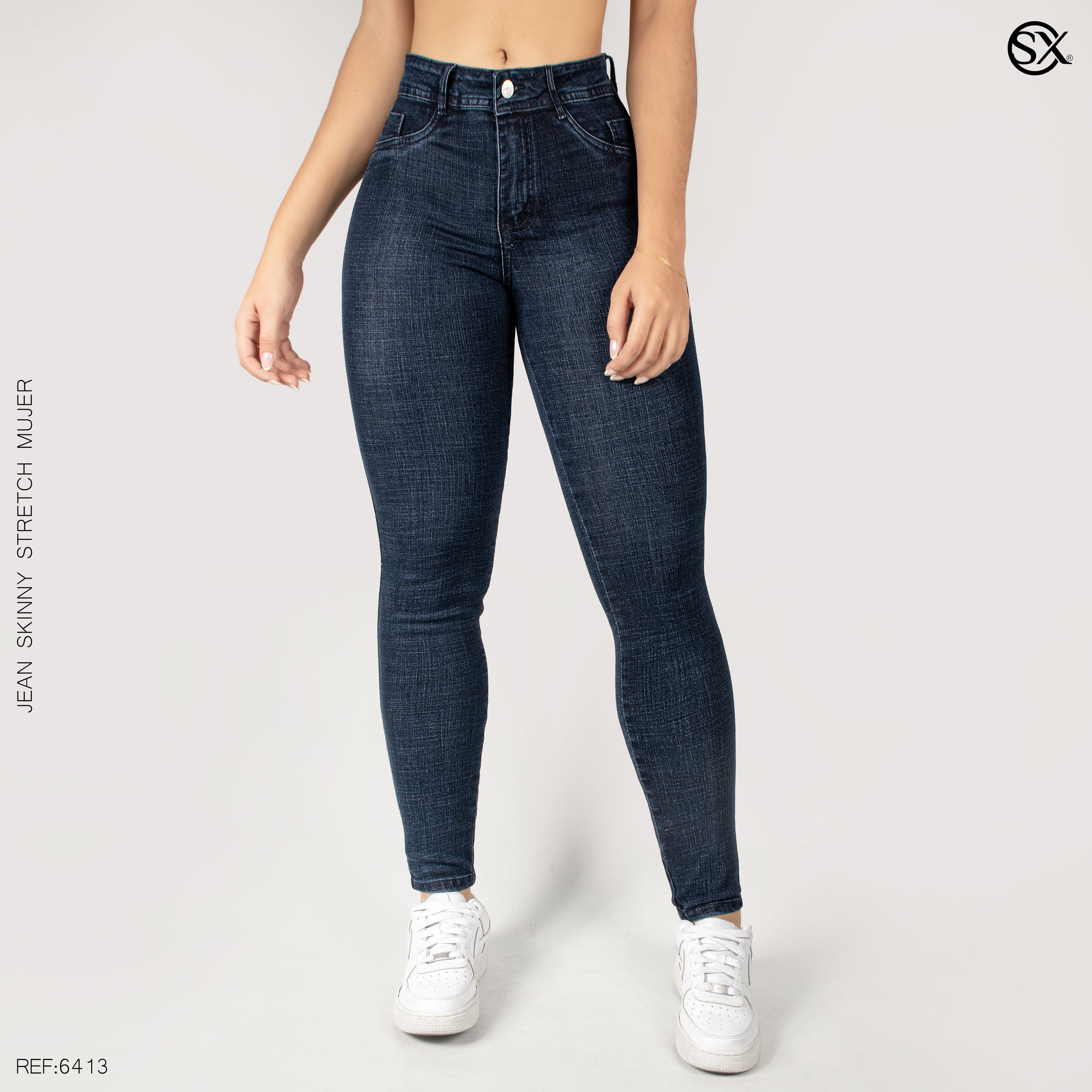 Jeans mujer Skinny 6413