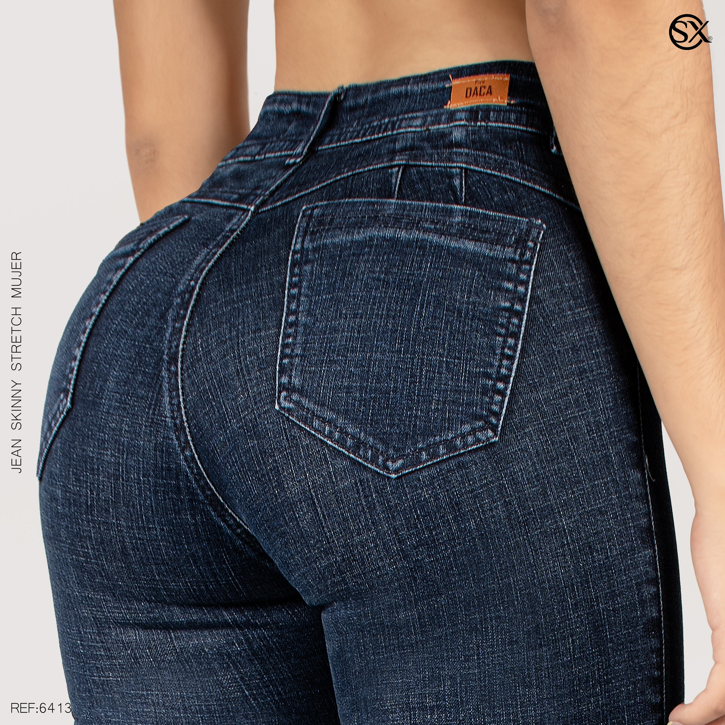 Jeans mujer Skinny 6413