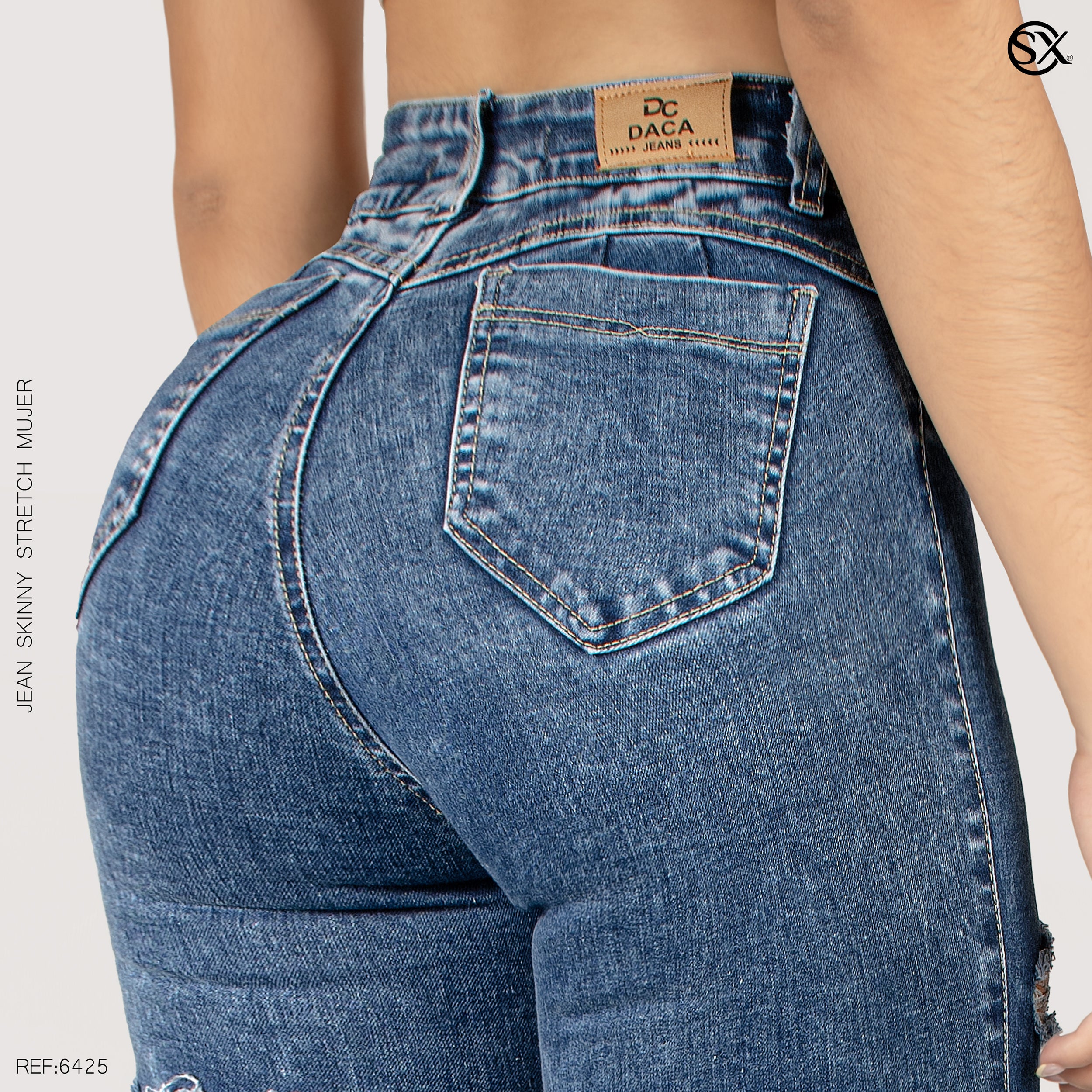Jeans mujer Skinny 6425
