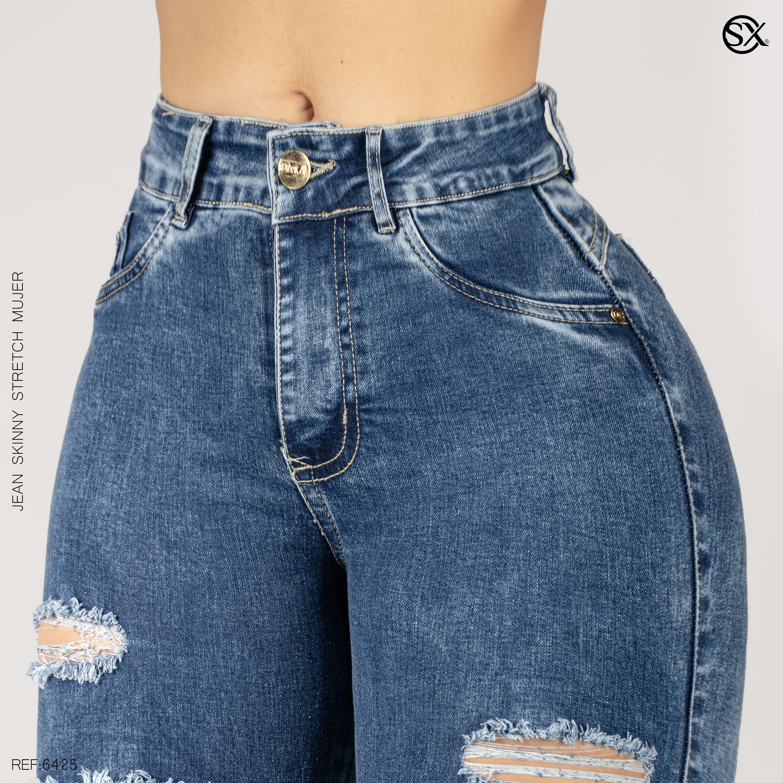 Jeans mujer Skinny 6425