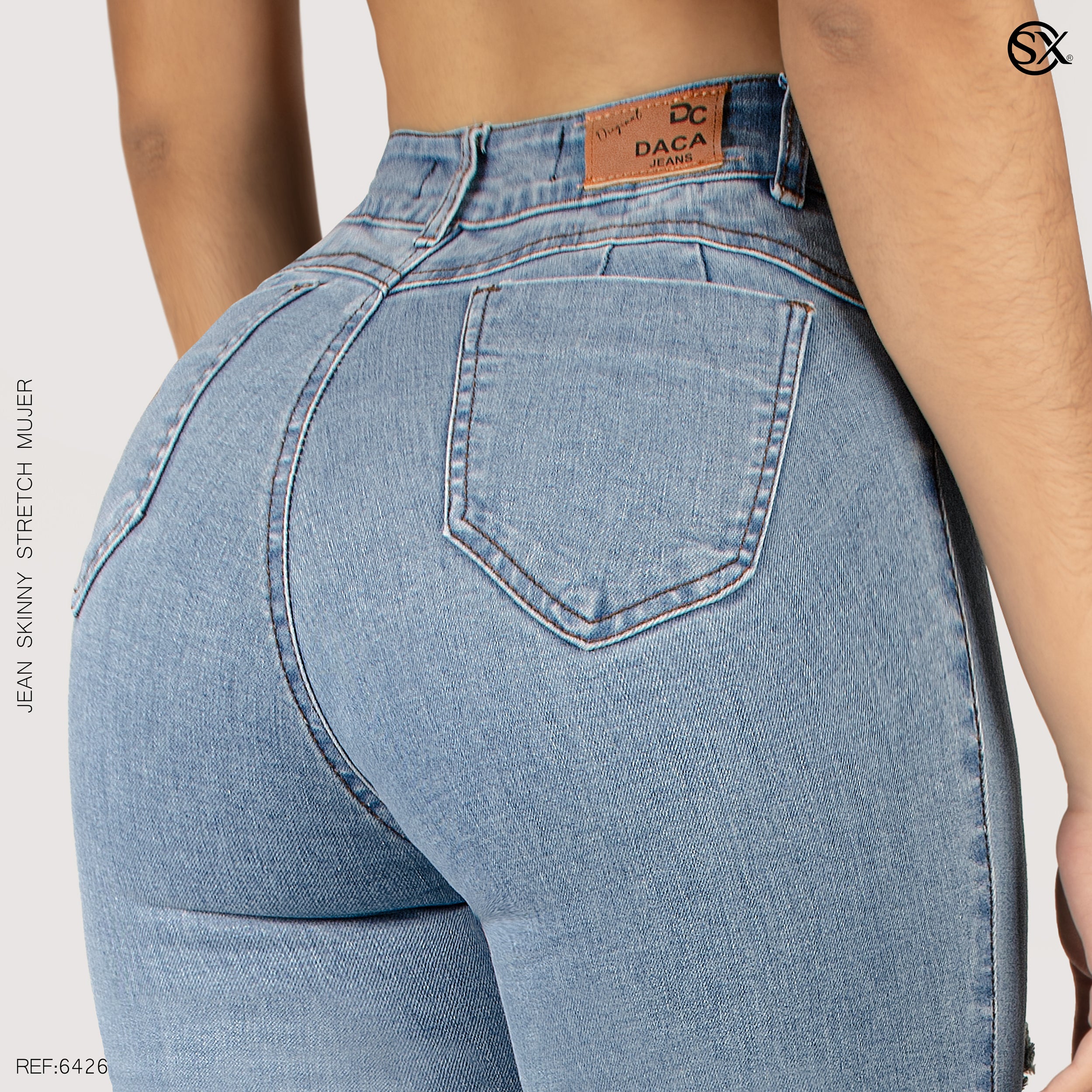 Jeans mujer Skinny 6426