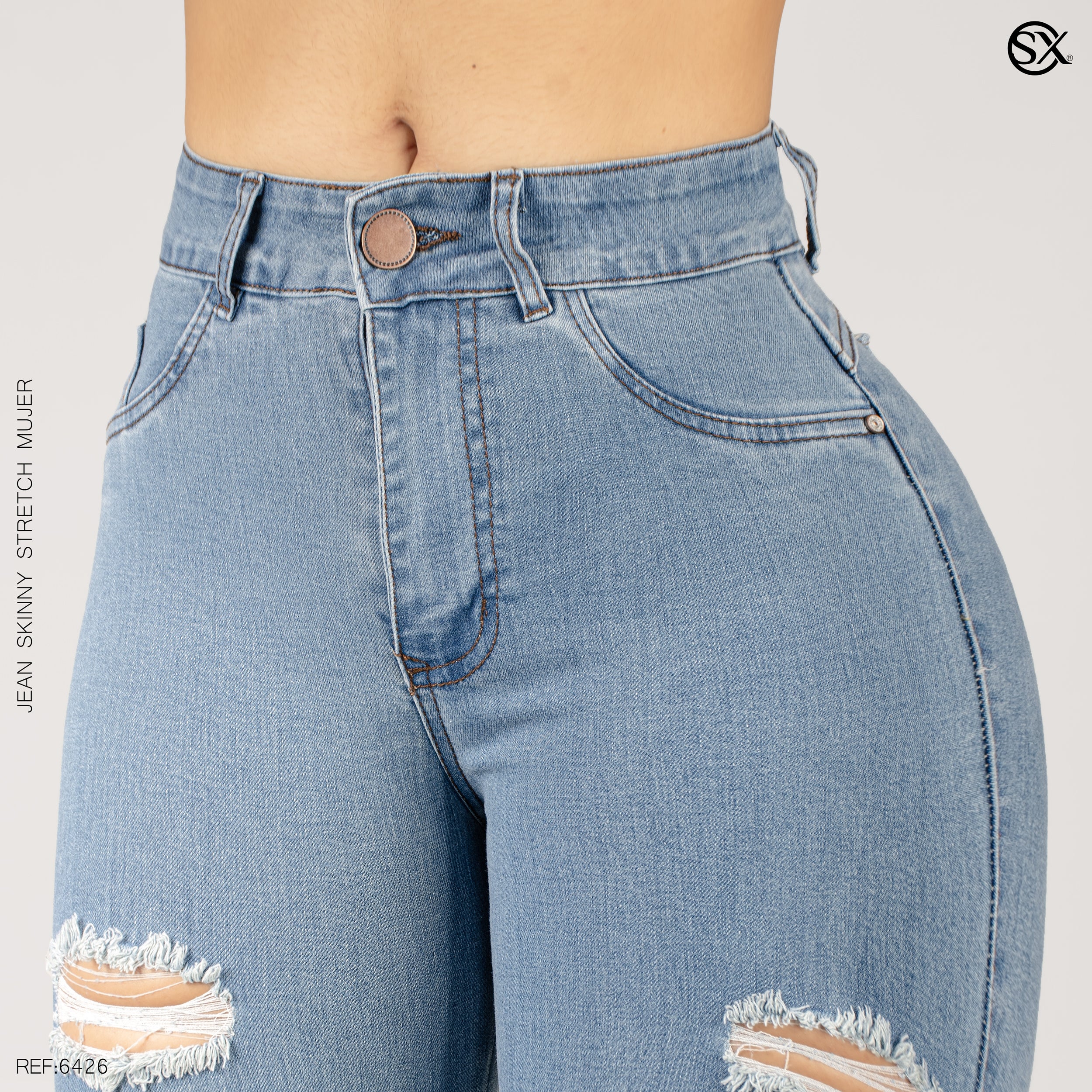 Jeans mujer Skinny 6426