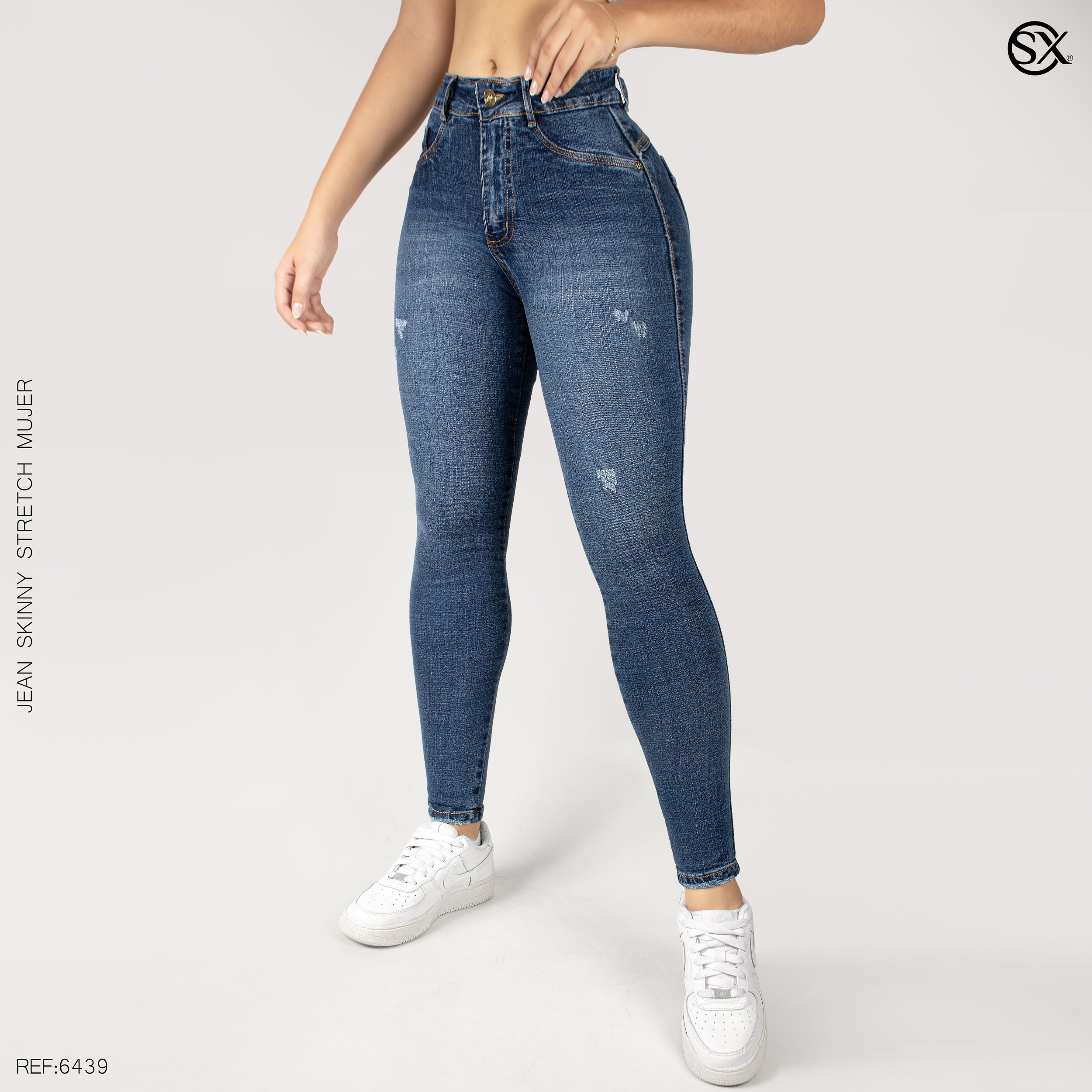 Jeans mujer Skinny 6439