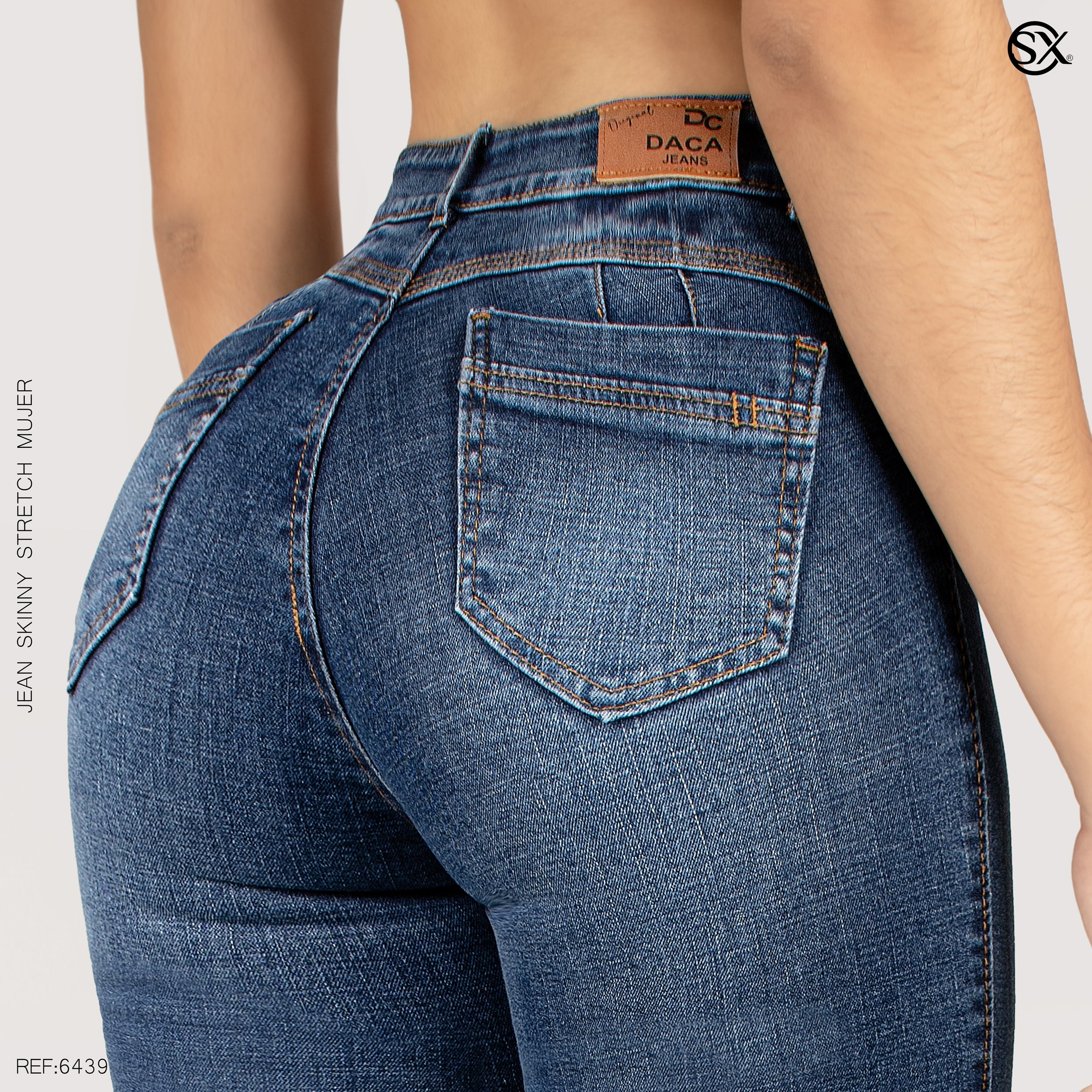 Jeans mujer Skinny 6439