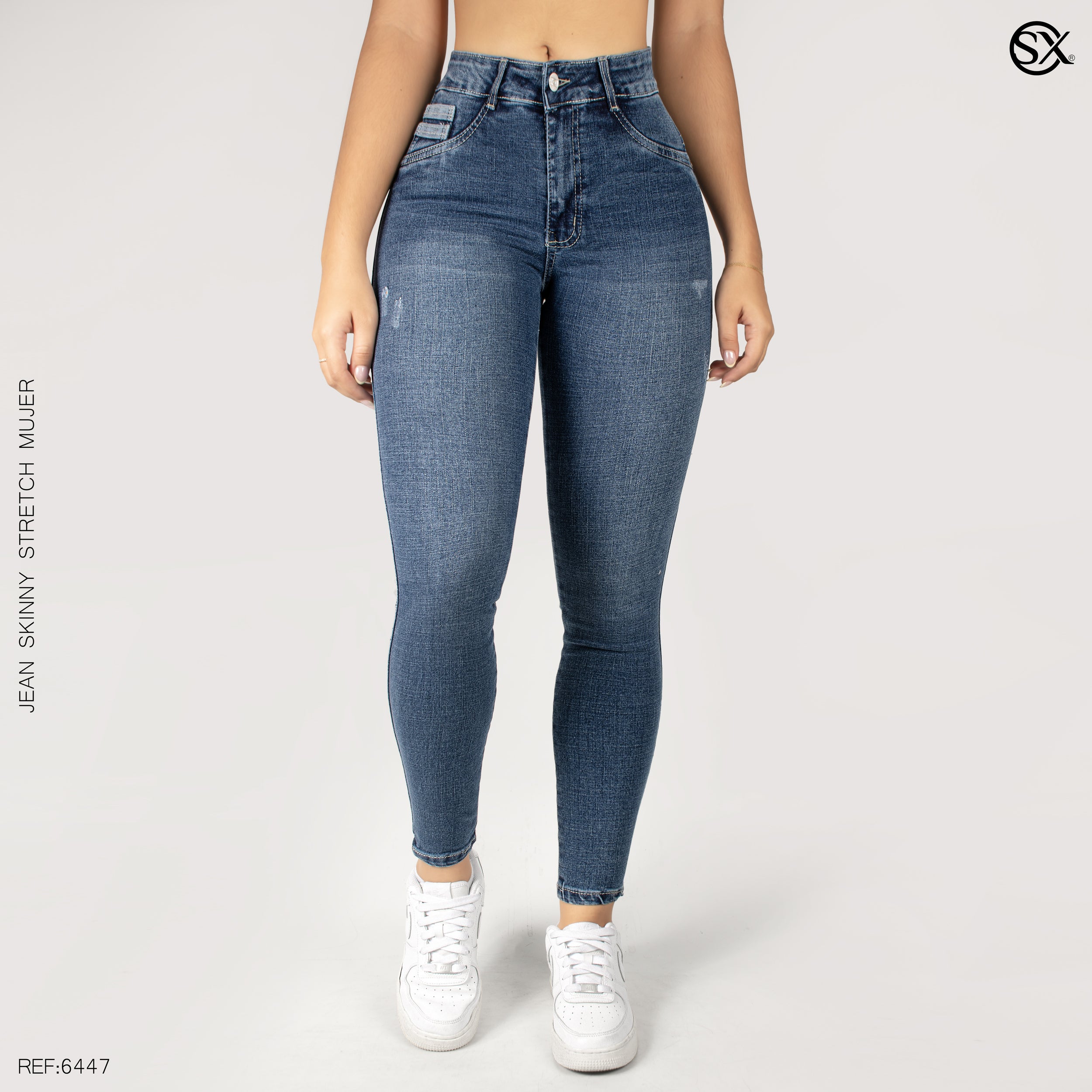 Jeans mujer Skinny 6447