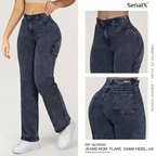 Jeans Mujer Mom Flare Georgina