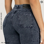 Jeans Mujer Mom Flare Georgina