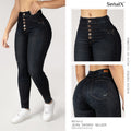 Jeans mujer Skinny 6412