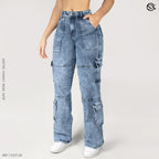 Jeans mujer Cargo 1330